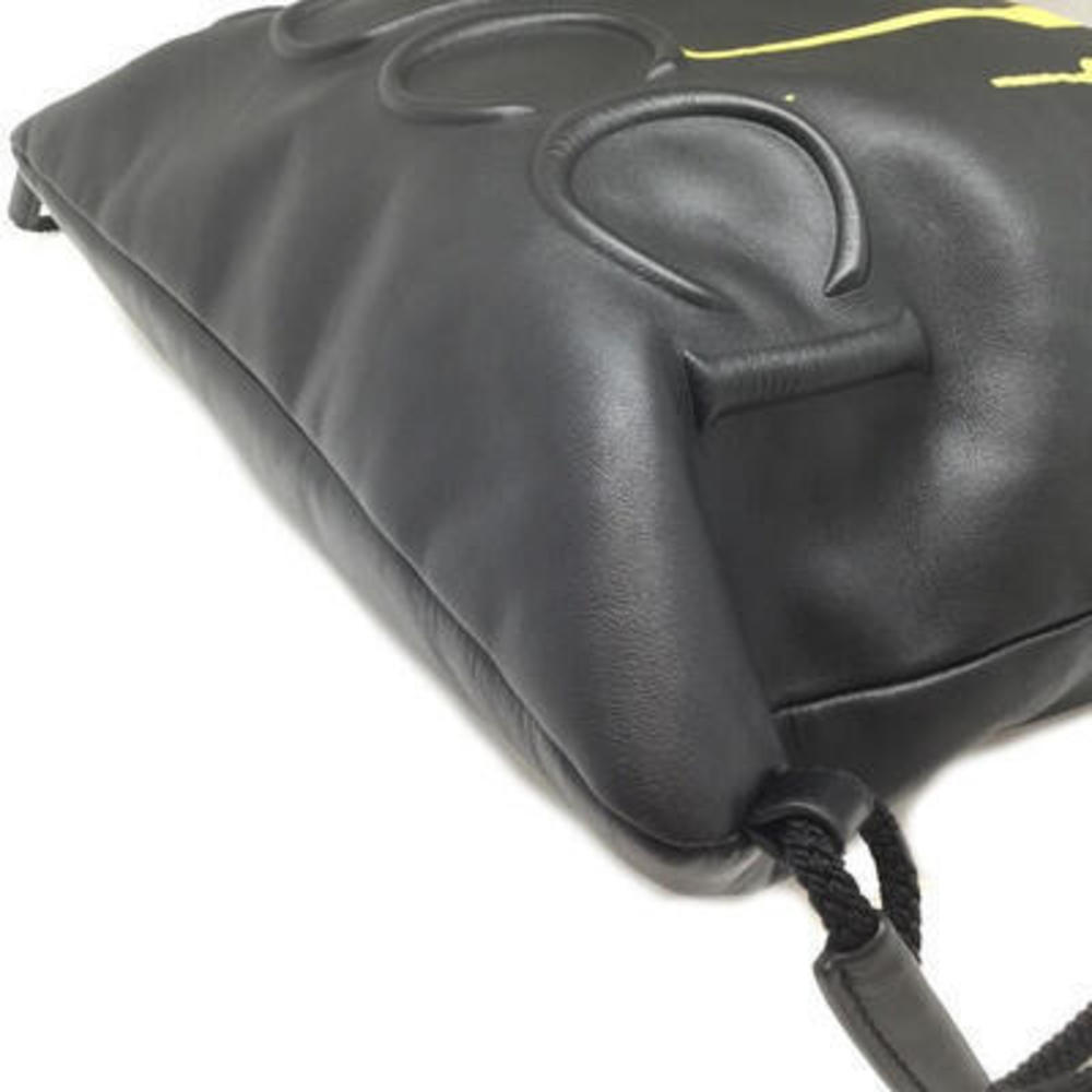 Gucci Ghost Backpack Leather Black - image 6